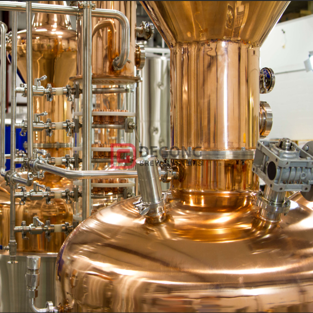 500L Professionelle Customized Copper Vodka Gin Distillery Maschine Destillieren / Destillationsanlagen