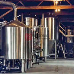 Automatisierte Craft Beer-Brauanlage aus industriellem Edelstahl 1000L zum Verkauf