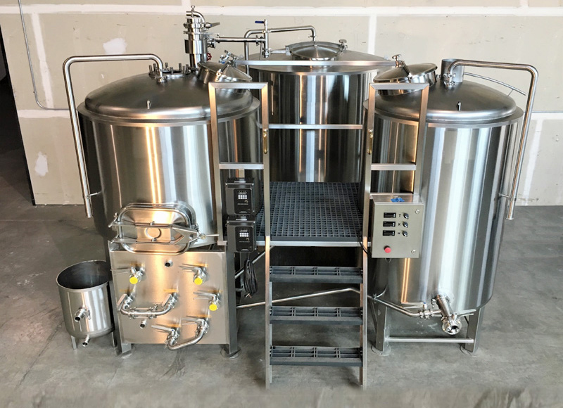 600L Combined 2 oder 3-Schiff Bier Sudhaus Stout Bier Making Anlage zu