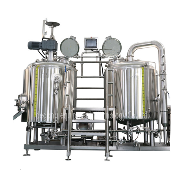 7BBL Edelstahl Bier Brauerei-System Craft Sudhausanlagen mit Dampfheizung