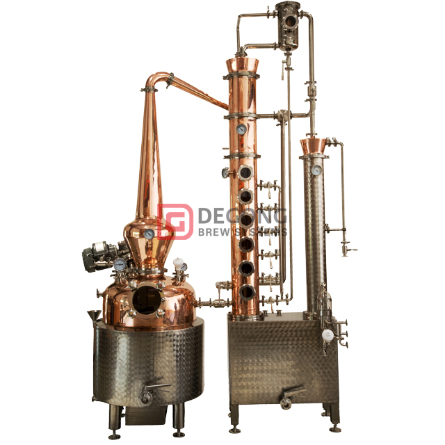 200 Gallon Kupfersäule Charge Noch System-Destillation Maschine für Destillieren