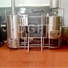 500L Brauerei Brauerei Bierbrauerei Pflanze verwendet Bier Maischen System mit CE-Zertifikat
