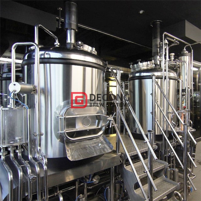 500L Doppelmantel elektrische Heizung Rezept schlüsselfertige Bierbrauanlage Projekt zum Verkauf