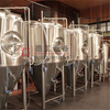 1000L anpassbare seitliche / obere Mannlochkühljacke Isolierter konischer Bierfermenter-Brauereitank Zum Verkauf verfügbar