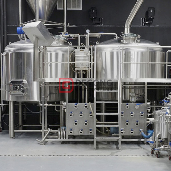 1000L kundenspezifischer automatischer konischer Bierbraukessel und Gärtank Komplette Bierbrauanlage