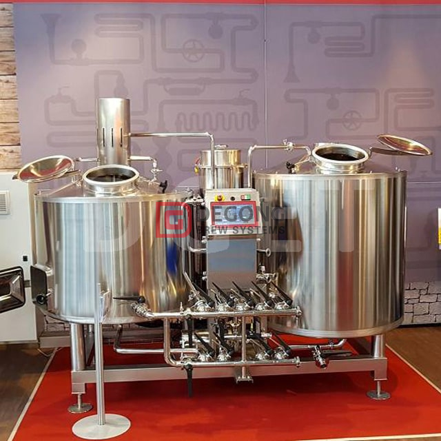 300L Brewpub / Restaurant Gebrauchte Kupfer-Mikrobrauerei-Ausrüstung Komplette Home Beer Brewing-Ausrüstung