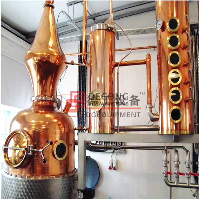 200L Craft Red Copper Alkohol Destilliergerät für Whisky, Brandy, Wodkas, Rum