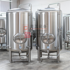 1000L kommerzieller industrieller konischer isolierter Bierservicetank aus Edelstahl zum Verkauf